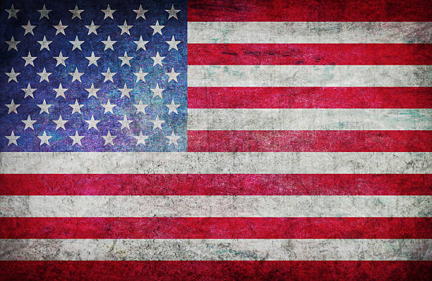 istock Vintage American Flag 2233969048