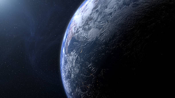 istock Cinematic view of Earth from space 2233970135