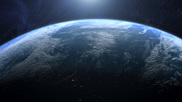 istock Cinematic view of Earth from space 2233970226