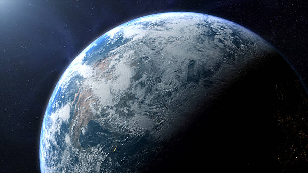 istock Cinematic view of Earth from space 2233970235