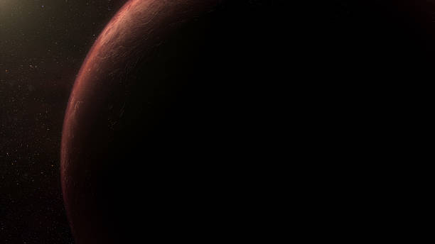 istock Cinematic view of an alien planet 2233970418