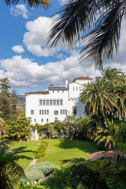 istock Historic Santa Barbara Courthouse with Spanish Colonial Revival architecture 2233971525