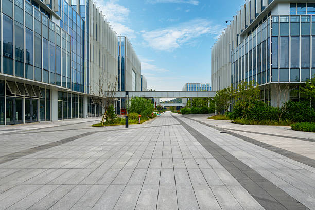 istock Modern buildings and squares in technology parks,chongqing,china 2233991350