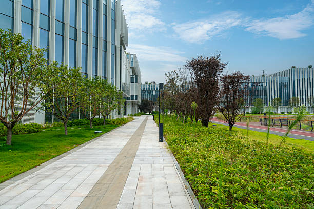 istock Modern buildings and squares in technology parks,chongqing,china 2233991417