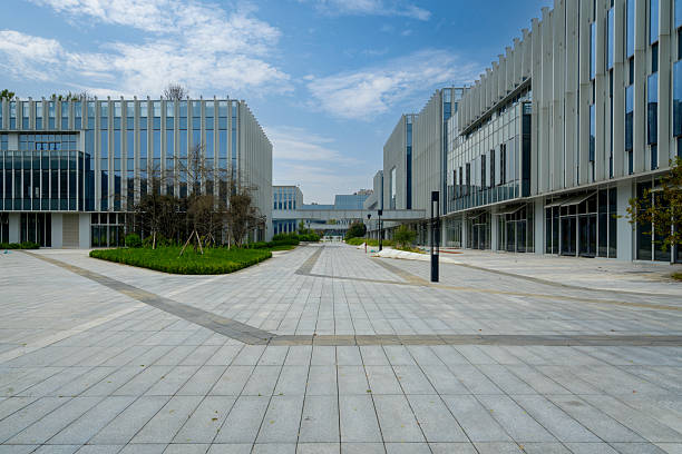 istock Modern buildings and squares in technology parks,chongqing,china 2233992320