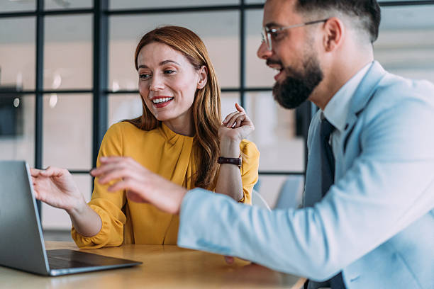 istock Business partners in meeting. 2233992433