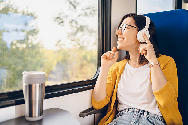 istock Young woman enjoy the trip 2233993376