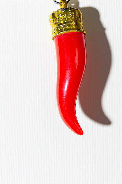 istock Red lucky horn on white background 2233993834
