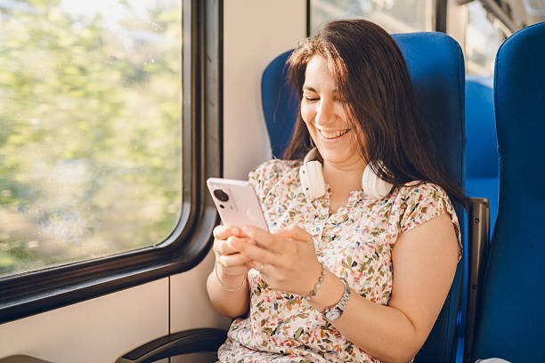 istock A woman enjoy the trip 2233994011