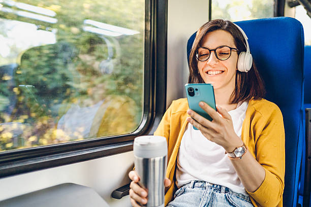 istock Young woman enjoy the trip 2233994616