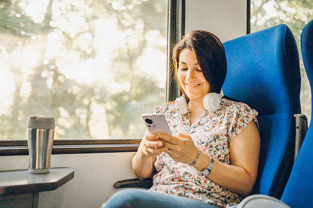 istock A woman enjoy the trip 2233994678