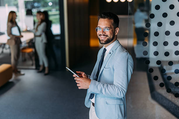 istock Successful businessman in the office. 2233994856