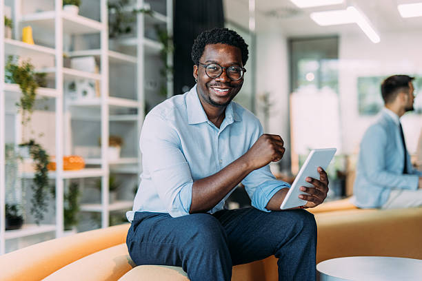 istock Successful businessman in the office. 2233994859