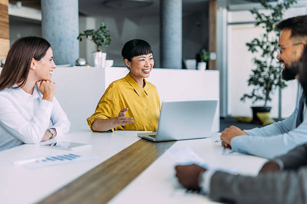 istock Business persons on meeting in the office. 2233997815