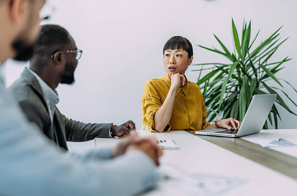 istock Business persons on meeting in the office. 2233997817