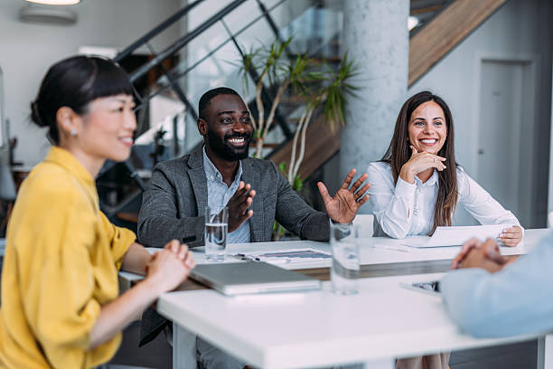 istock Business persons on meeting in the office. 2233997848