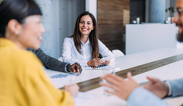 istock Business persons on meeting in the office. 2233997861