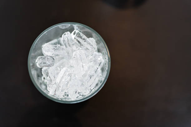 istock Top view of a glass filled with ice 2233997937