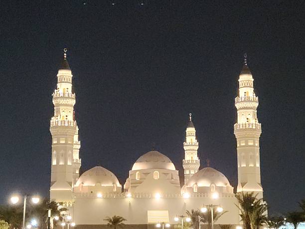 istock Quba mosque in the night 2234001595