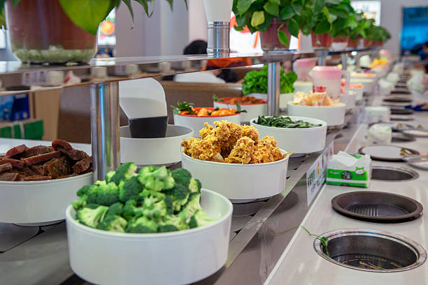 istock Food in a rotating hot pot restaurant 2234002763