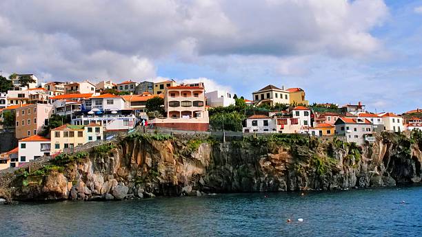 istock Colorful hillside town, Island, Madeira 2234002862