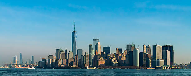 istock Panoramic view of New Jersey from the Staten Island Ferry. 2234009899