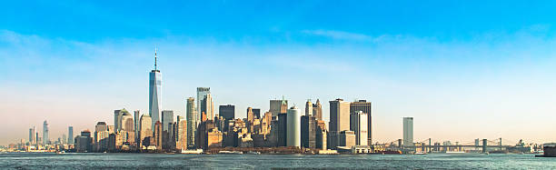 istock Panoramic view of New Jersey from the Staten Island Ferry. 2234009903