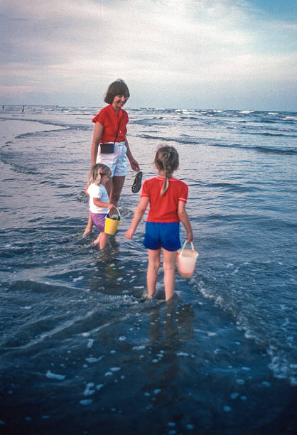 istock Padre Island NS - Mother & Daughters Search for Shells - 1984 2234014347