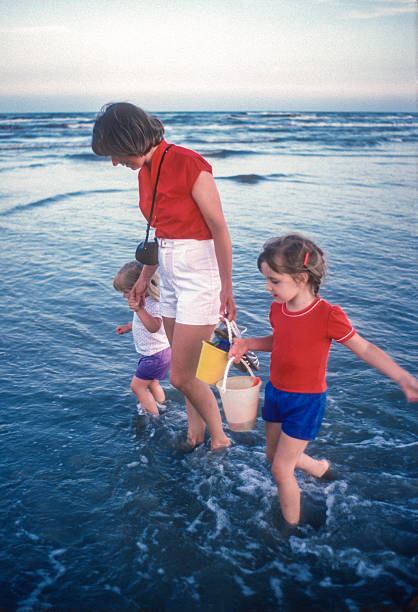 istock Padre Island NS - Wading in the Gulf - 1984 2234014368