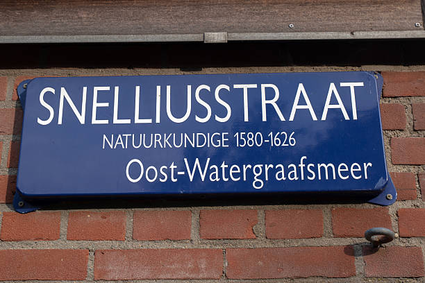 istock Street Sign Snelliusstraat 2234019069