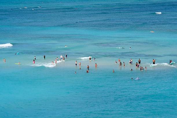 istock Vacationers - Waikiki Beach, Hawaii 2234036793