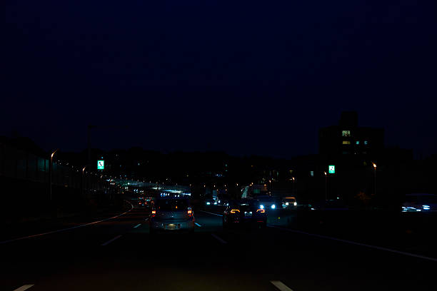 istock A river of ghosts flows through the asphalt riverbed. 2234059176