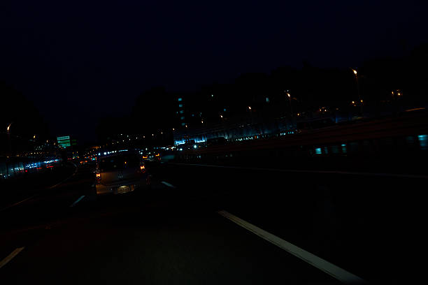 istock A river of ghosts flows through the asphalt riverbed. 2234059260