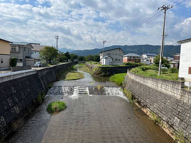 istock The river view in Yonezawa 2234062399