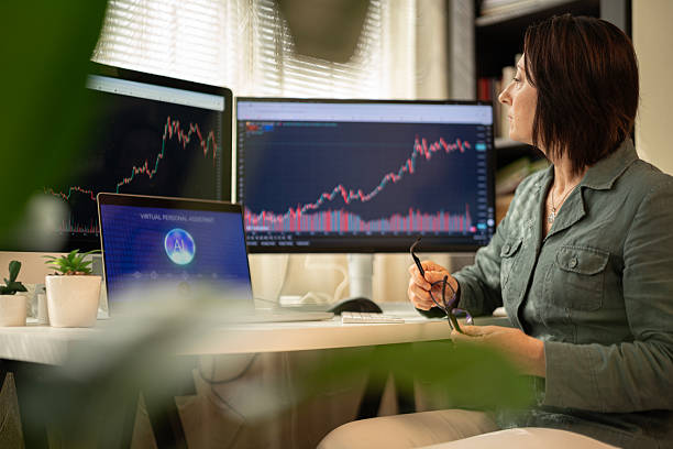 istock Investment Using Multimodal AI Virtual Assistance Technology. Tele-Finances 2234068112