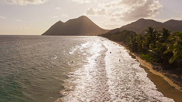 Island Tete a l'Anglais in the north of Basse-Terre, Guadeloupe, Lesser Antilles, Caribbean.