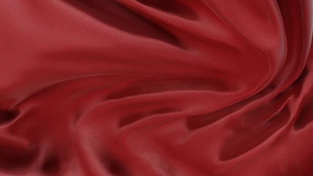 istock The background image of the fluttering cloth has bold red colors and patterns. 2234079361