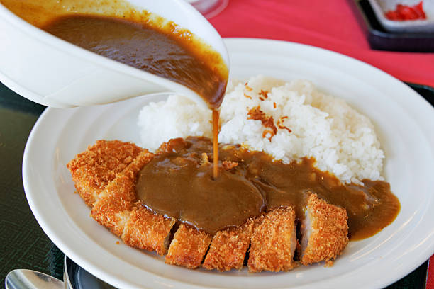 Juicy, meaty and delicious cutlet curry