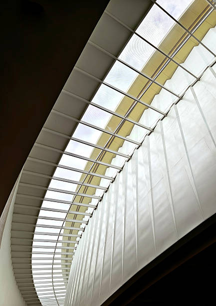 istock Modern architectural perspective with glass and steel 2234089663