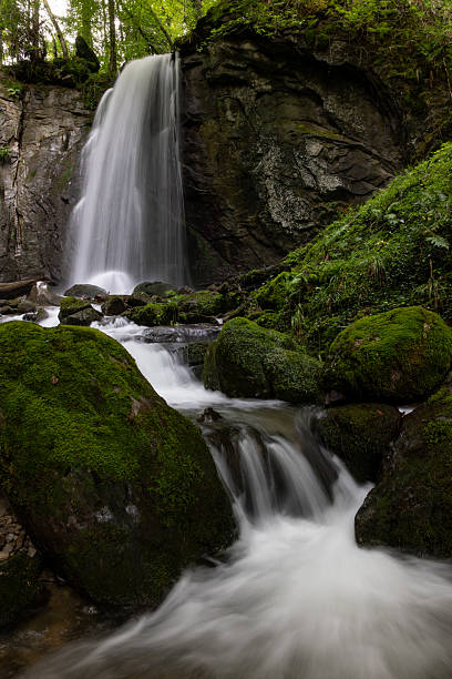 istock long exposure of a scenic waterfall in a mossy green forest 2234093396