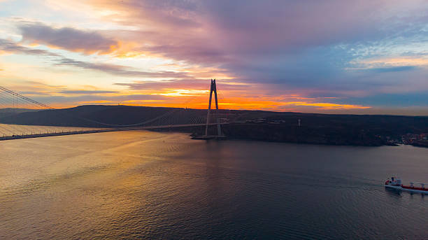 istock Yavuz Sultan Selim Bridge or the Third Bosphorus Bridge is a bridge built on the north side of the Istanbul Bosphorus overlooking the Black Sea. 2234097706