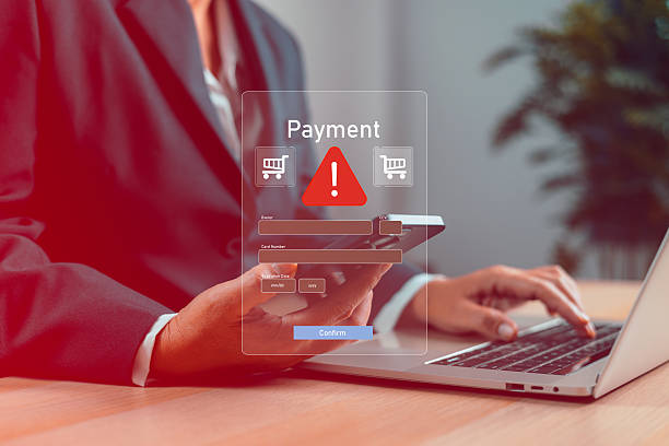 istock Businessman using smartphone with online payment warning alert on virtual screen, concept of credit card fraud, phishing scam, cybersecurity threat, data theft, e-commerce risk and digital protection. 2234098520