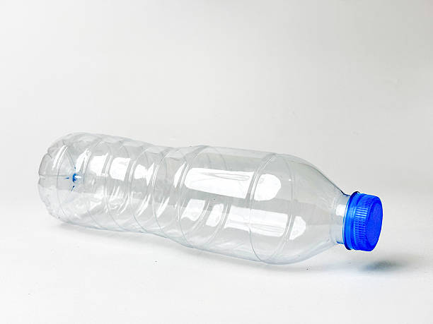 istock Recyclable clear empty plastic bottle with blue cap demonstrating responsible environmental practices for waste reduction and water conservation promoting sustainability and future eco initiatives 2234098862