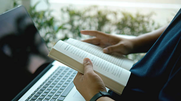 istock Reading at home and learning to concentrate and relax, improving skills from reading 2234099182