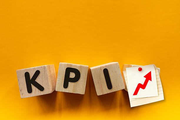 istock Toy block with KPI (Business Strategy) concept isolated 2234105662