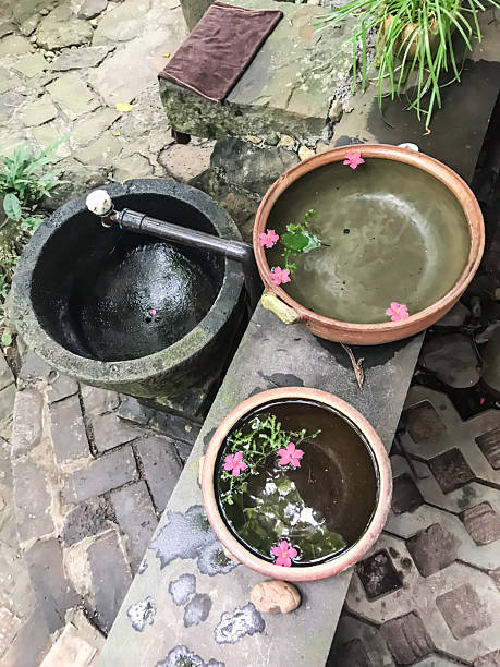 istock Japanese style basin decoration 2234106043