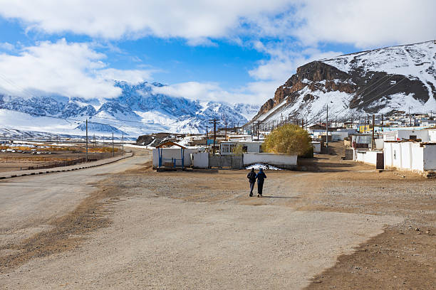 Murghab is the highest town in Tajikistan at 3650 meters above sea level. Murghab or Murghob or Murgab is located on the Pamir Highway.