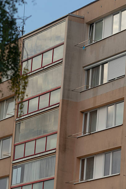 istock Urban Apartment Building with Modern Facade Design 2234112492