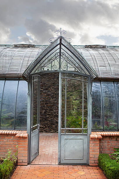 istock Stylish veranda in a French park 2234117100