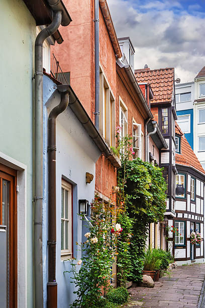istock Street in Schnoor district, Bremen, Germany 2234121495